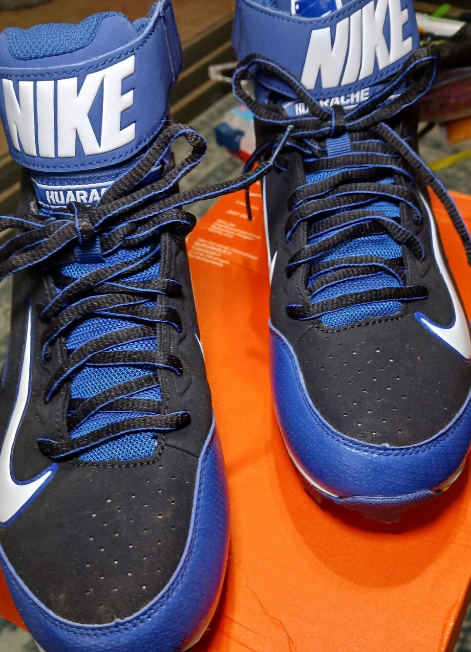 Nike Huarache baseball cleets